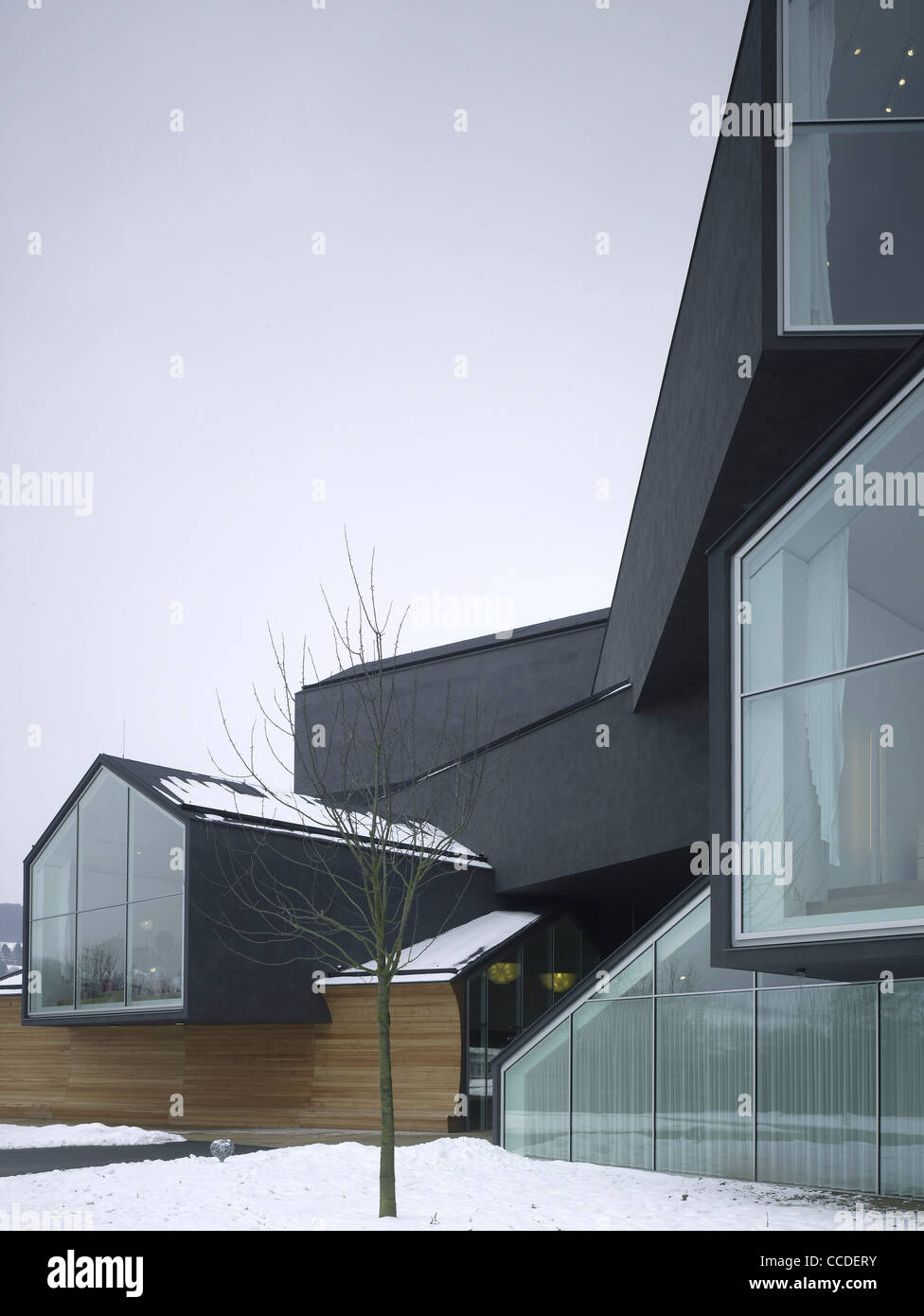 Vitra haus Herzog & de Meuron à Weil am Rhein Allemagne 2010 Banque D'Images