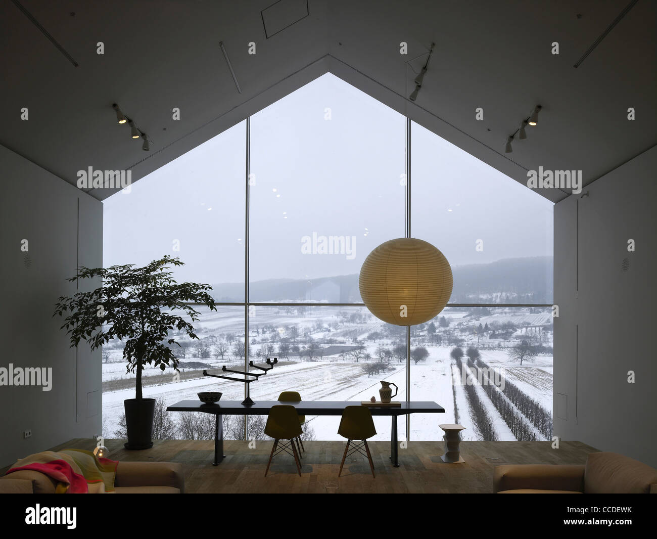 Haus Vitra, Weil am Rhein, Allemagne, 2010 Banque D'Images