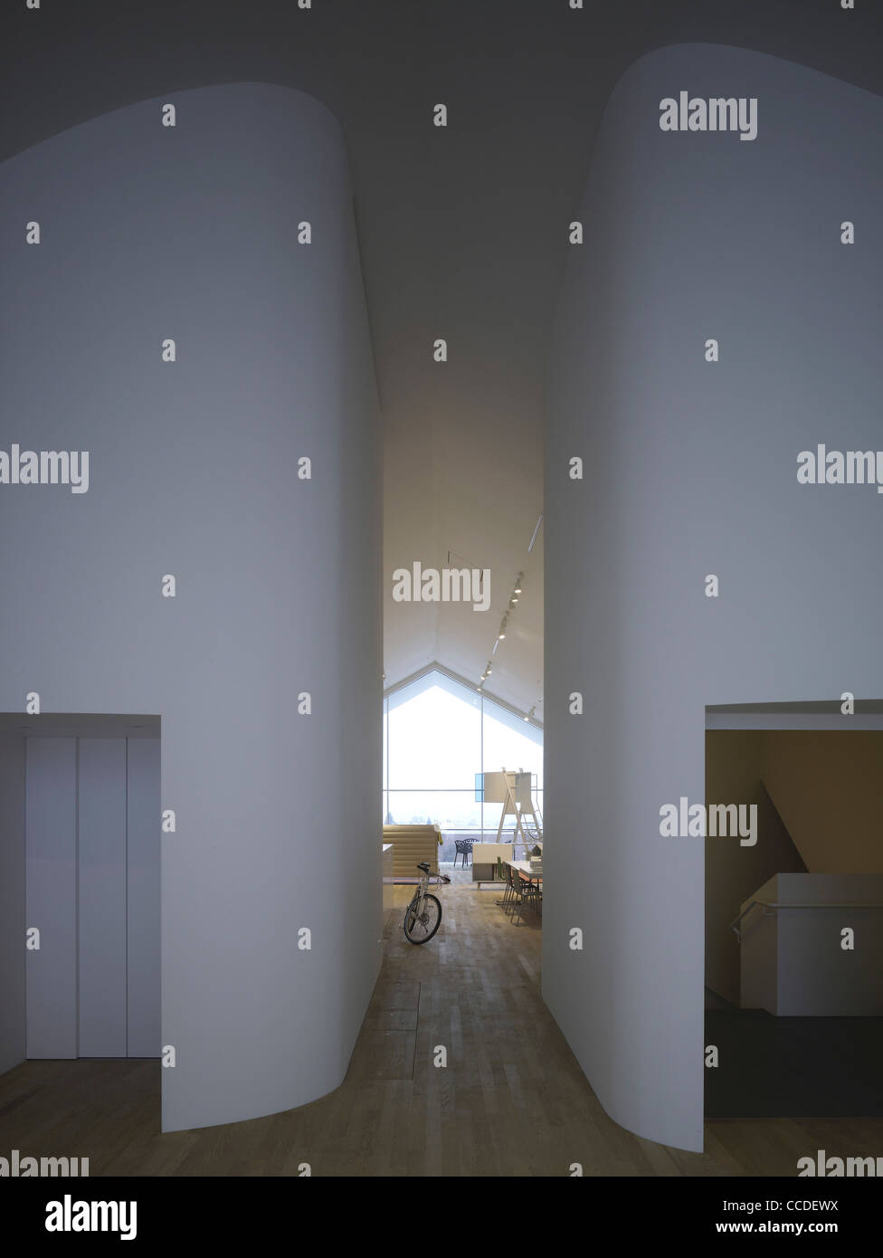 Vitra haus Herzog & de Meuron à Weil am Rhein Allemagne 2010 Banque D'Images