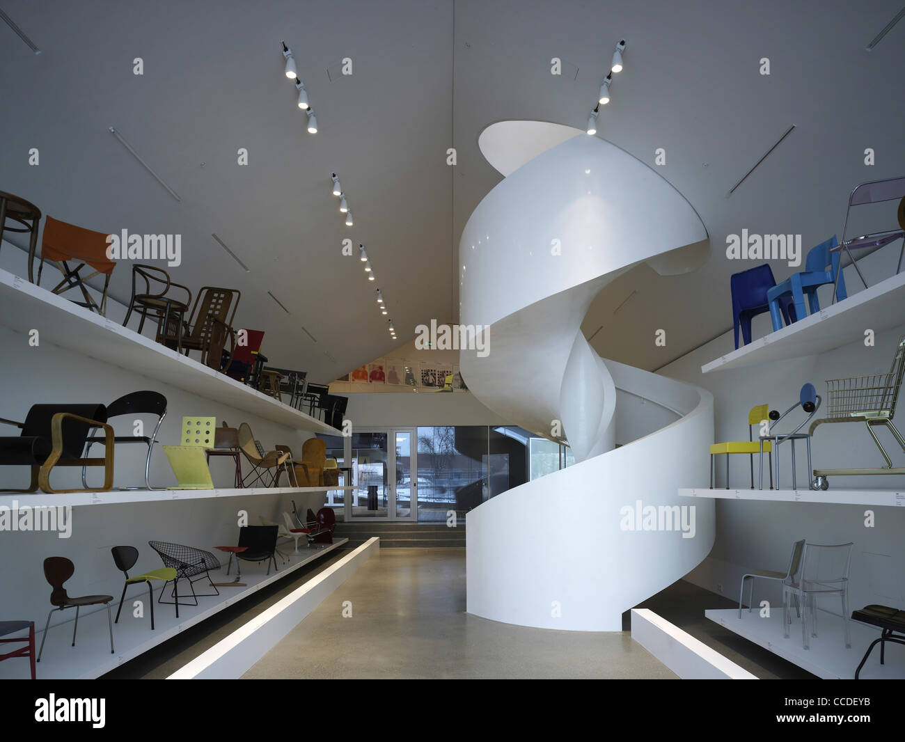 Vitra haus Herzog & de Meuron à Weil am Rhein Allemagne 2010 Banque D'Images