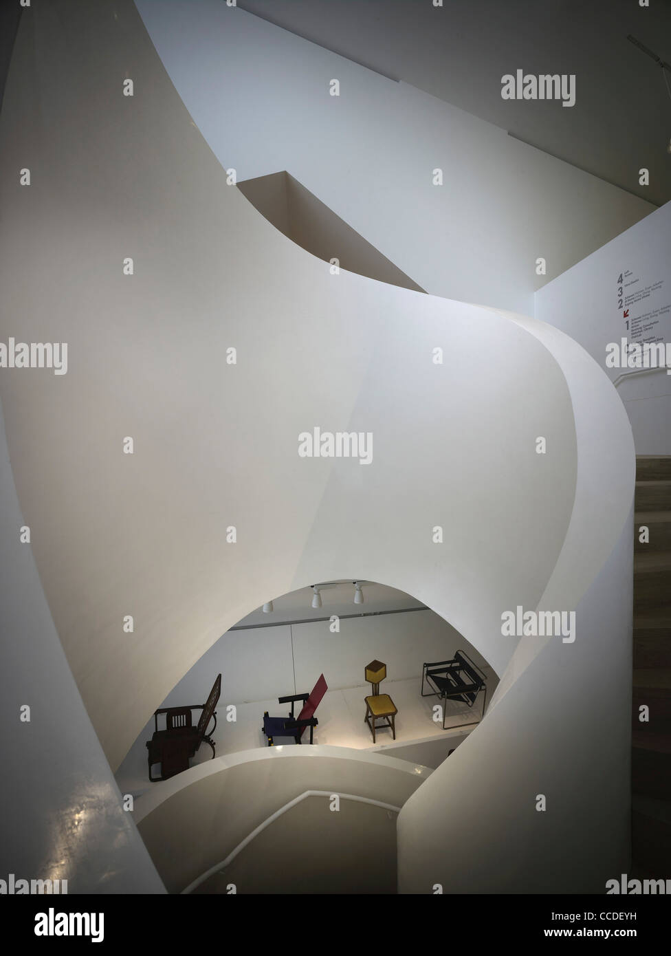 Haus Vitra, Weil am Rhein, Allemagne, 2010 Banque D'Images
