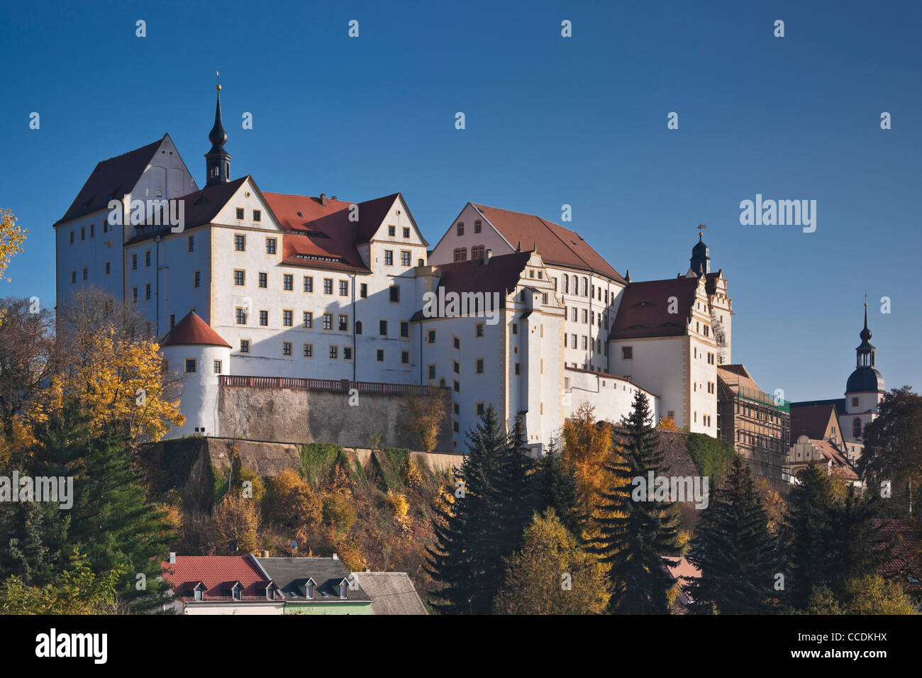 N 1046, d'abord documenté Colditz Château près de Leipzig, Saxe, Allemagne, Europe Banque D'Images