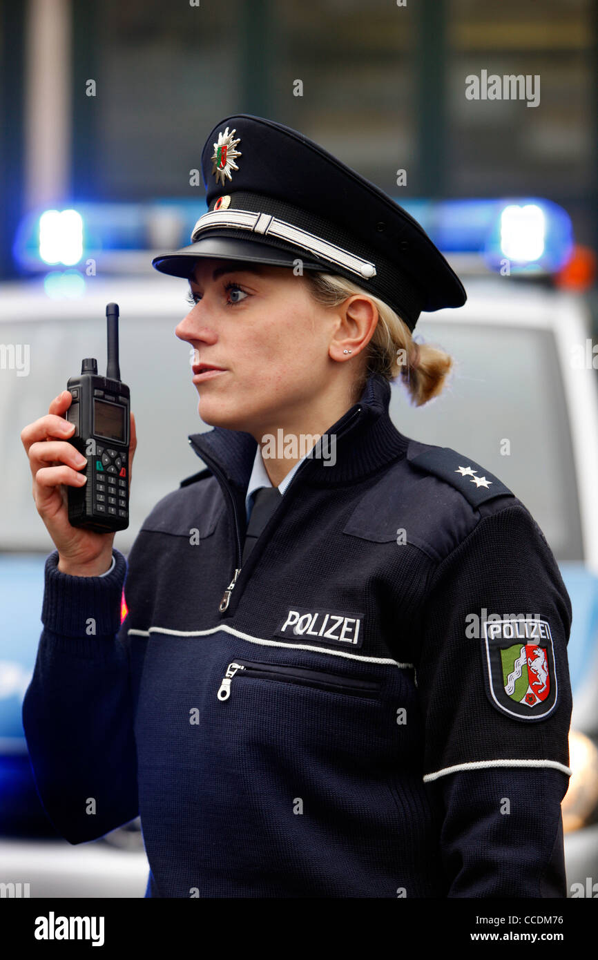 La radio numérique de la voix, la radio de la police Photo Stock - Alamy
