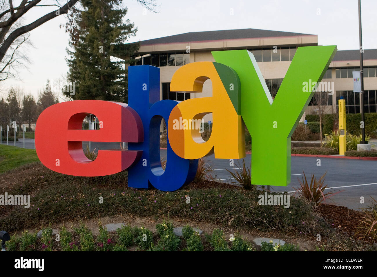 Le siège d'Ebay. Banque D'Images