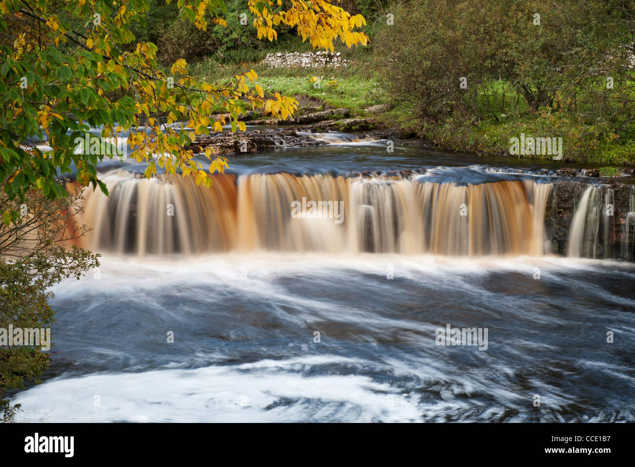 Le Wath Wain vigueur en automne Banque D'Images