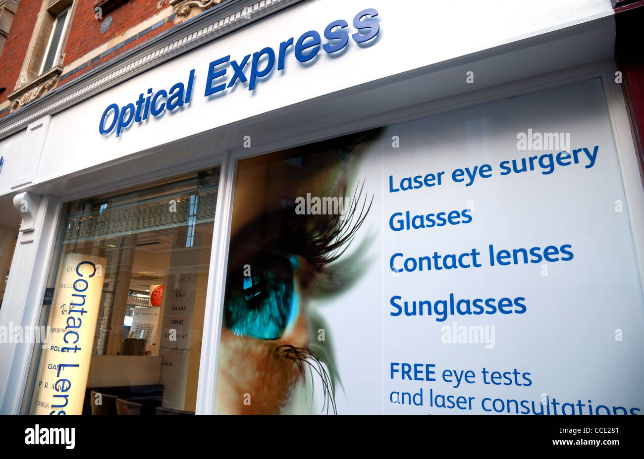 Opticiens optique express Banque de photographies et d’images à haute ...