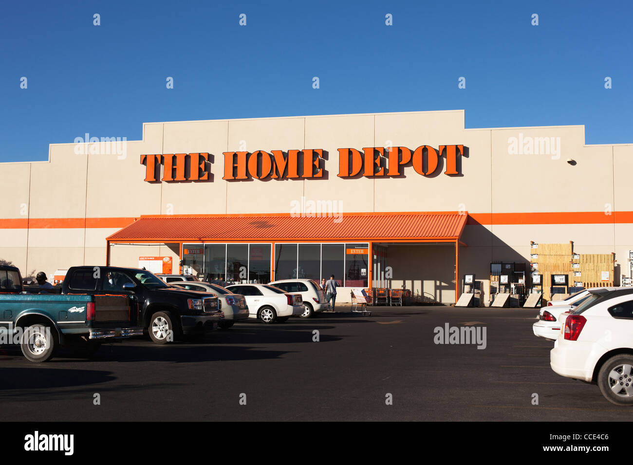 Le magasin Home Depot, Las Cruces, Nouveau Mexique. Banque D'Images