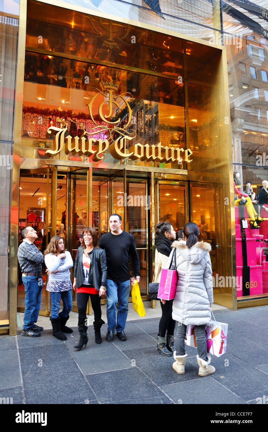 Magasin Juicy Couture, New York, USA Banque D'Images