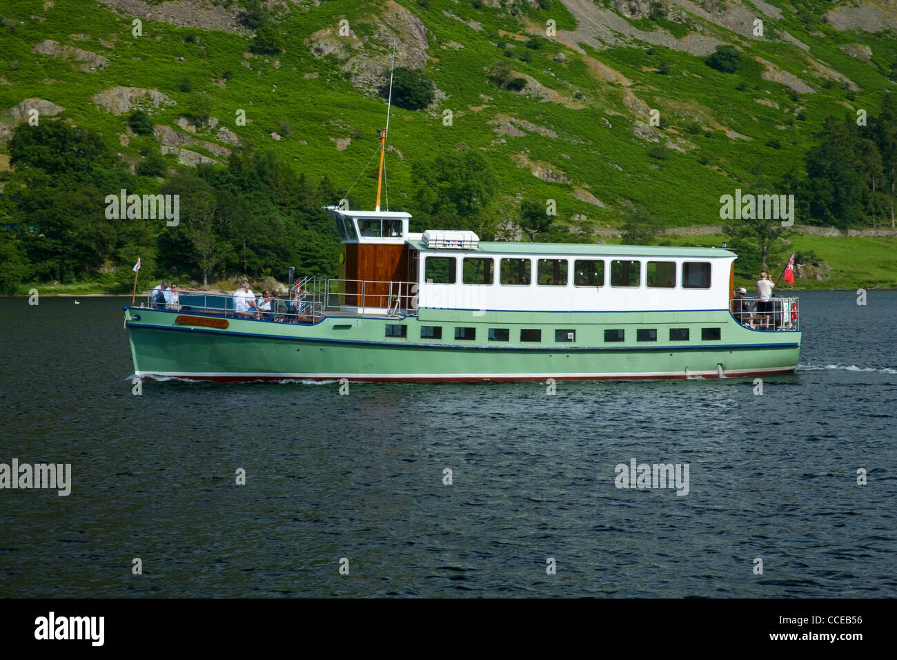 Bateau de croisière Ullswater Cumbria UK Lake District Banque D'Images