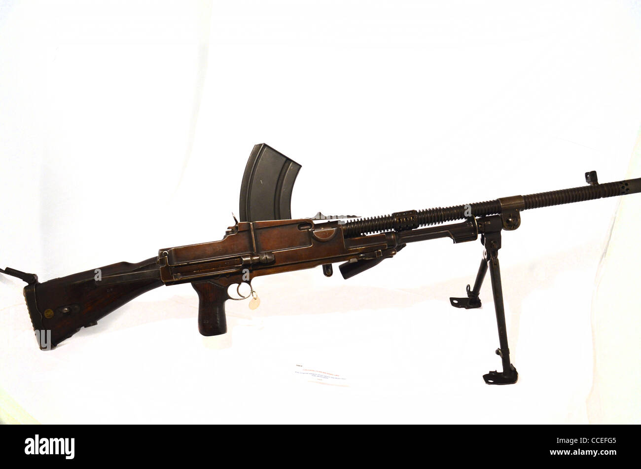 Czechosloakian Brno LMG arme originale à partir de laquelle le son a été mis au point des armes à feu 1935 Banque D'Images