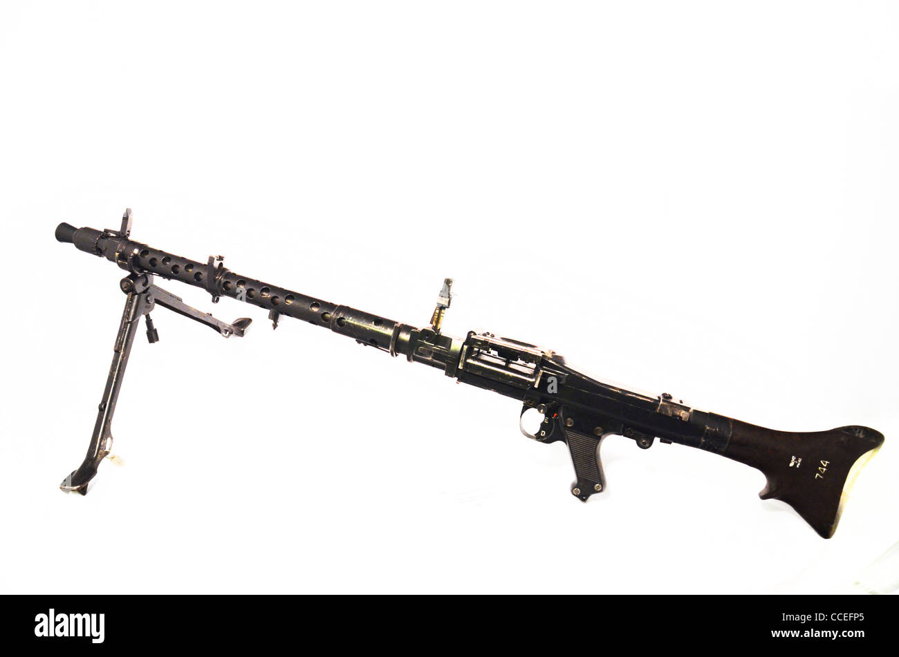MG 34 7.92mm allemand le premier MP mitrailleuse 1934 .jpg Banque D'Images