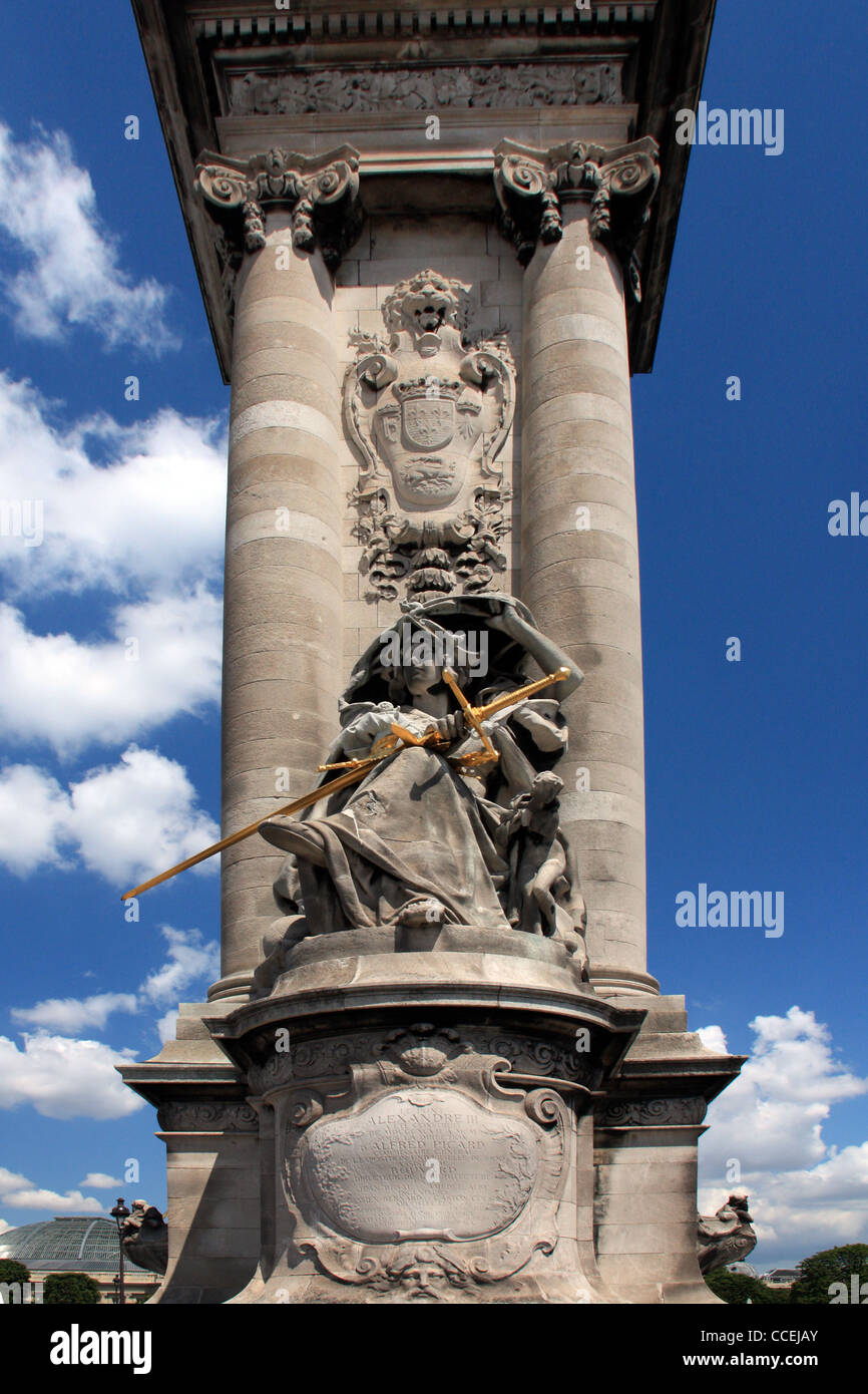 Monuments à Paris Banque D'Images
