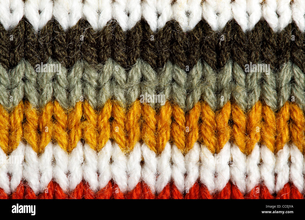La texture de la laine rayée, bay servir d'arrière-plan Banque D'Images