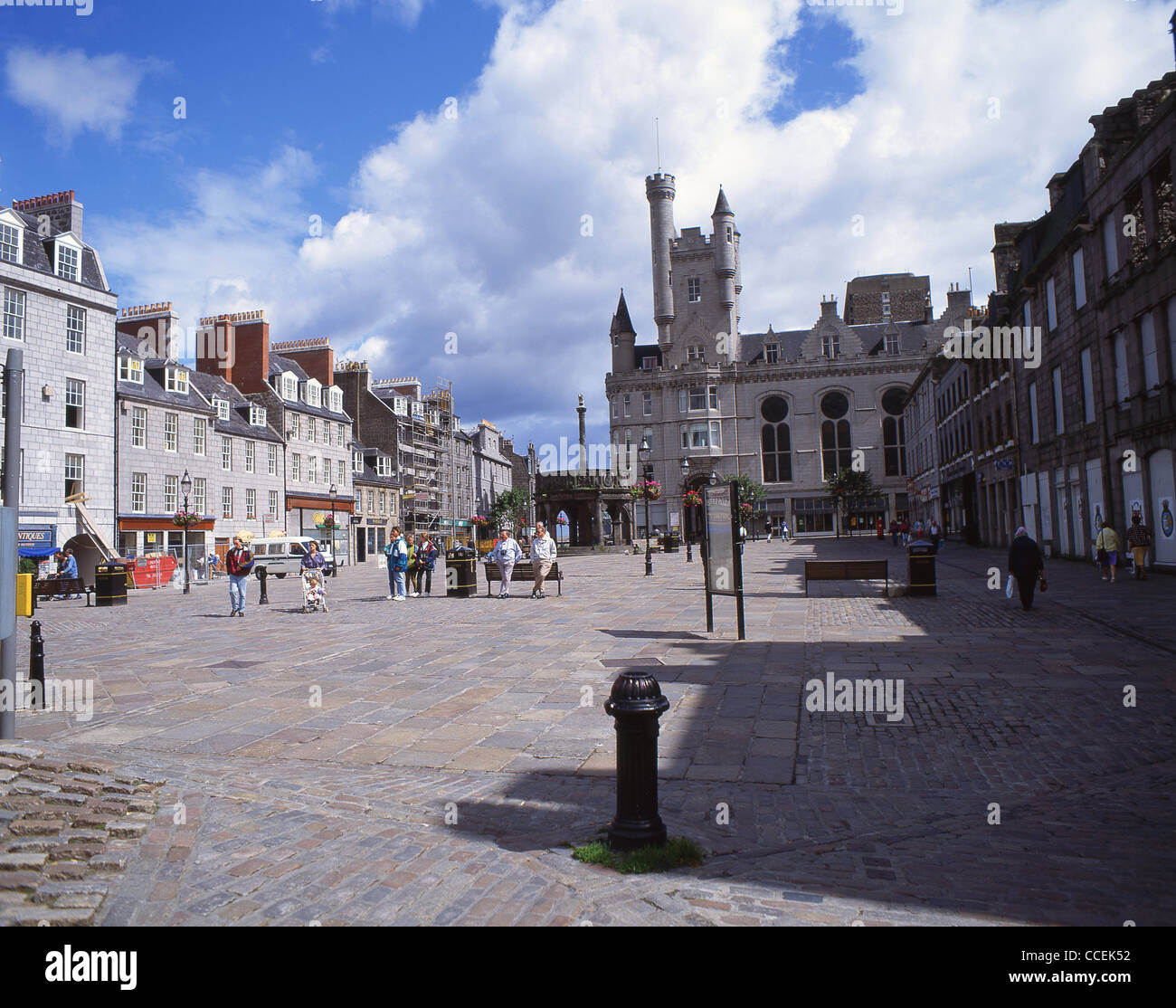 Le Castlegate, Castle Street, Aberdeen, Aberdeen City, Ecosse, Royaume-Uni Banque D'Images