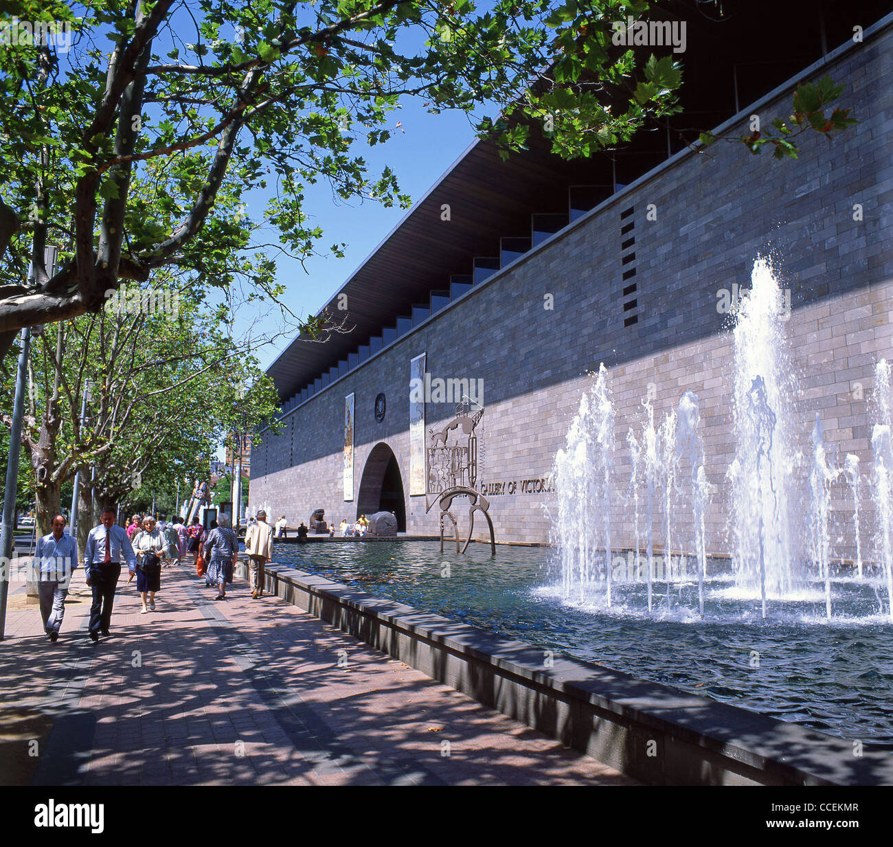 National Gallery of Victoria, Southbank, Melbourne, Victoria, Australie Banque D'Images