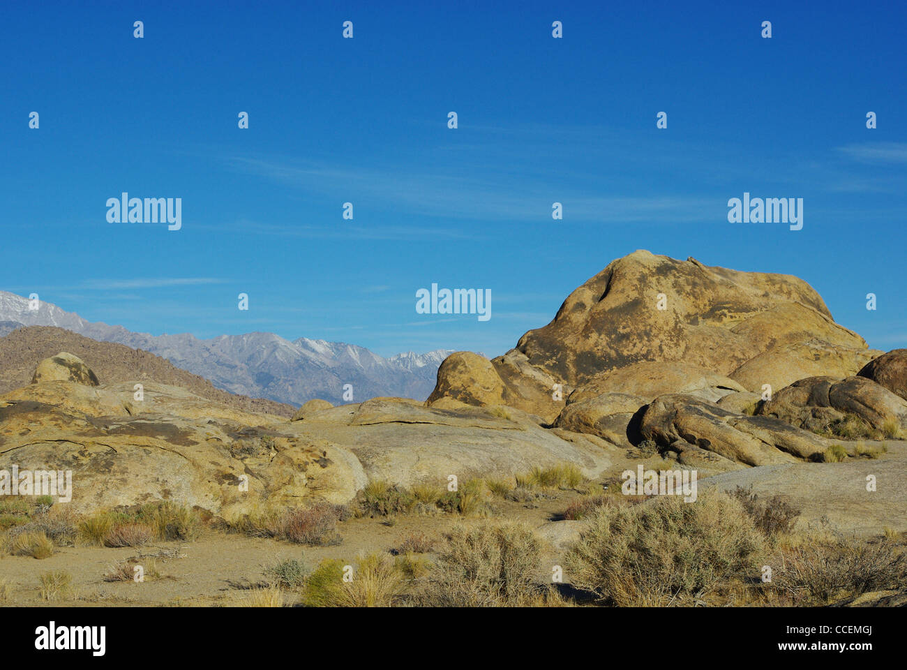 Sleeping Giant, Alabama Hills, Sierra Nevada, en Californie Banque D'Images