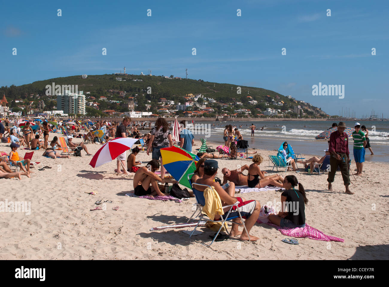 Plages de l'Uruguay Banque D'Images