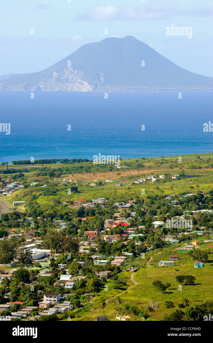 Parc National de la forteresse de Brimstone Hill Spring Basseterre Saint-kitts Caraïbes Croisière de l'Île, NCL Banque D'Images