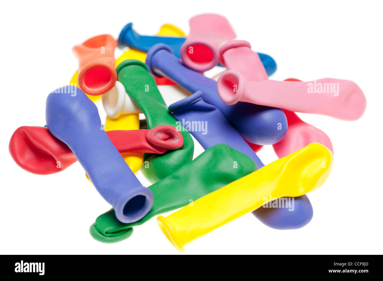 Pile de bombe à eau ballons Banque D'Images