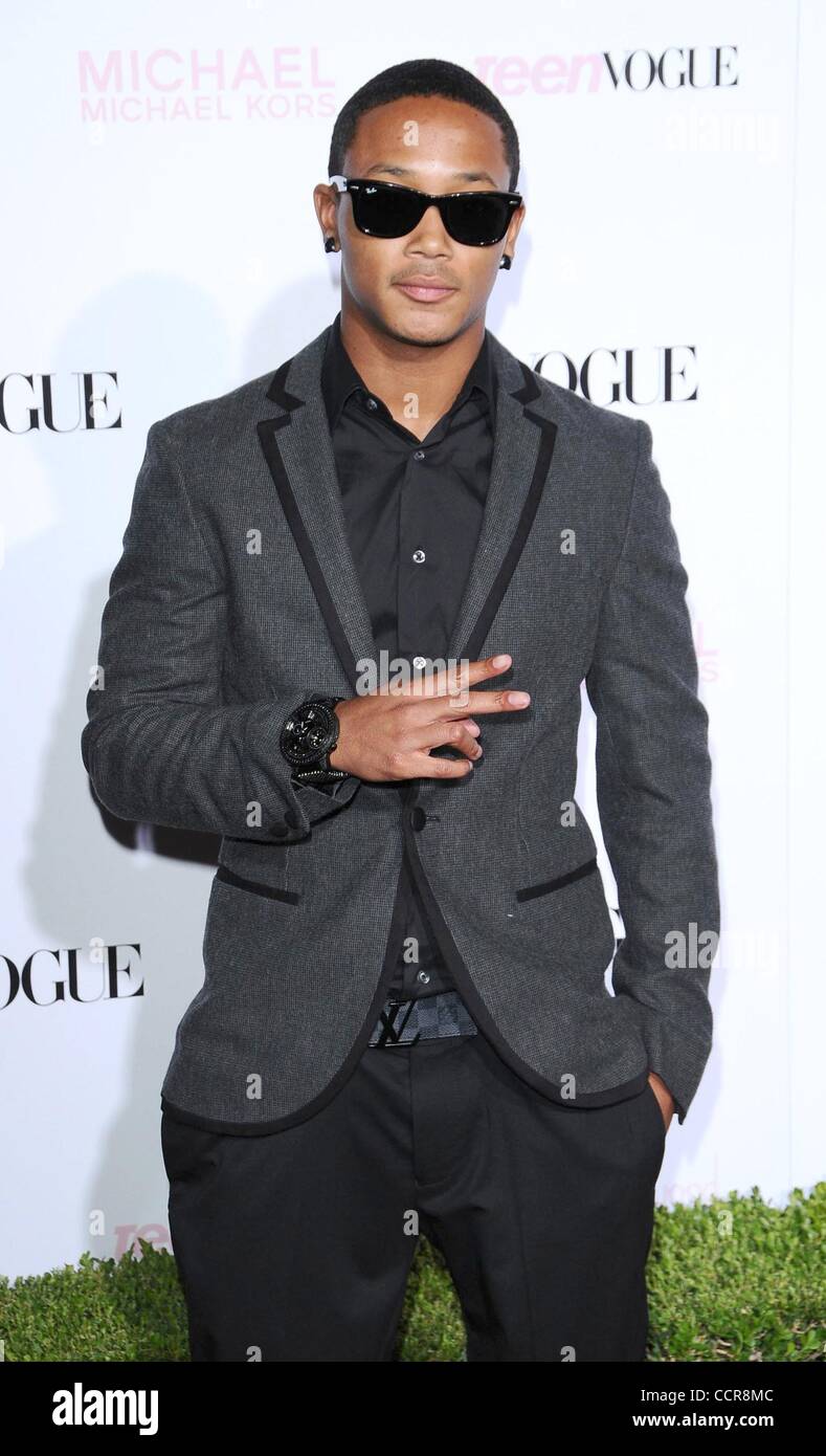 Oct 01, 2010 - Los Angeles, Californie, USA - Le rappeur LIL ROMEO à la 8e édition du Teen Vogue Young Hollywood Party tenu au Studios Paramount, à Hollywood. (Crédit Image : © Jeff Frank/ZUMApress.com) Banque D'Images