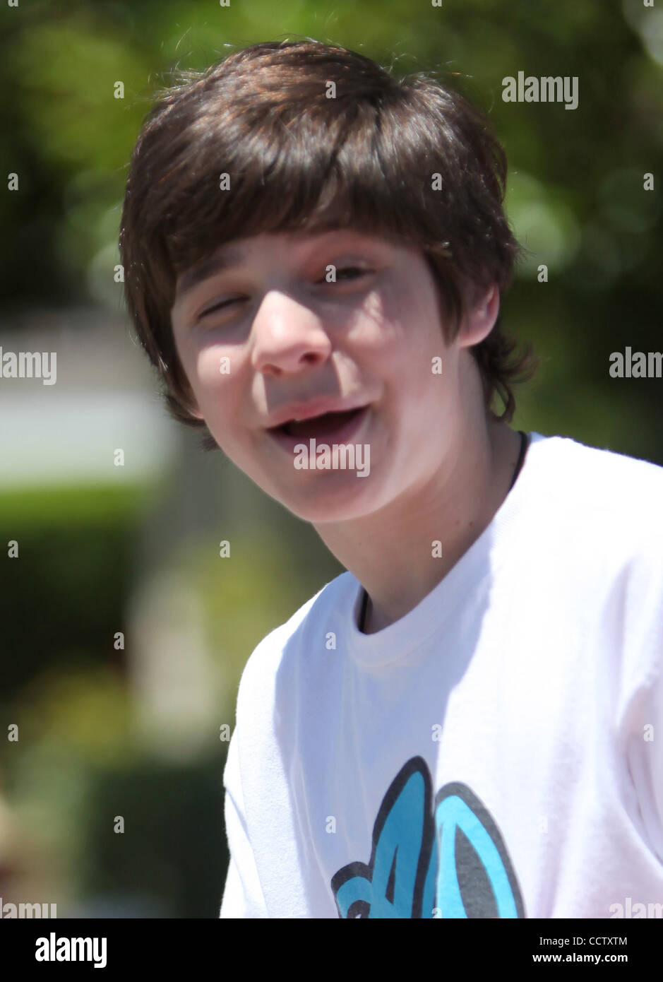 Le 29 mai 2010 - Garden Grove, Californie, USA - BRAEDEN LEMASTERS, connu pour son rôle dans "les hommes d'un certain âge' lors de l'édition 2010 Festival de la fraise. (Crédit Image : © Mark/ZUMApress.com) Samala Banque D'Images