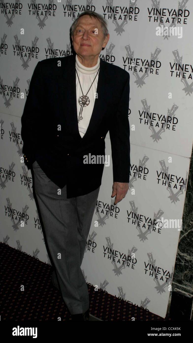 Mar. 08, 2010 - New York, New York, United States - pour rendre hommage à John Kander et le travail de Kander et Ebb au vignoble Theatre gala tenu à l'Hudson Theatre NYC 03-08-2010 Photos par télémétriques- Photos Inc.Â©2010.JOHN CULLUM.K64455RM(Image Crédit : Â© Rick Mackler/Globe Photos/ZUMApress.co Banque D'Images