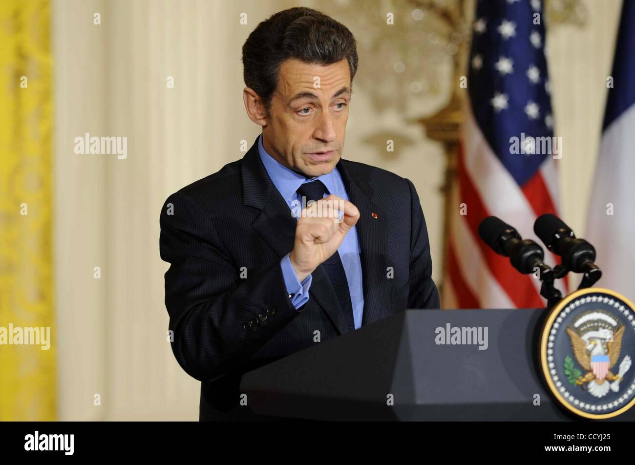 rencontre obama sarkozy washington