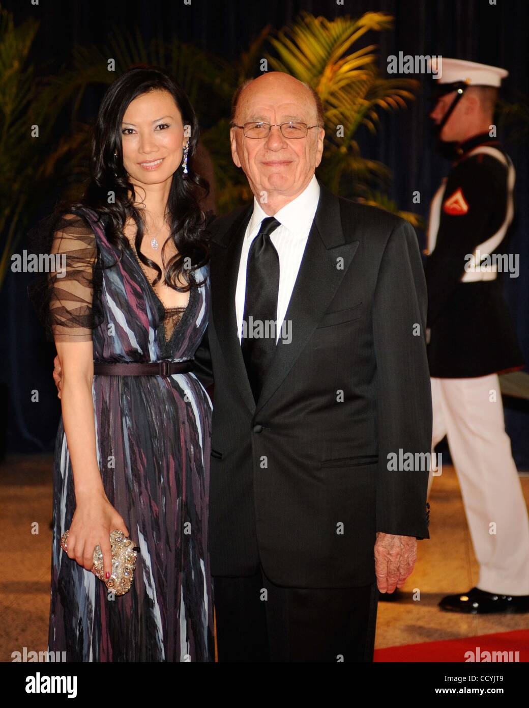 01 mai 2010 - Washington, District of Columbia, États-Unis - Rupert Murdoch et son épouse Wendi Deng Murdoch .White House correspondant, le dîner.Le Washington Hilton Washington DC 05-01-2010-. 2010.I15212CB(Image Crédit : © Christy Bowe/Photos/ZUMApress.com) Globe Banque D'Images