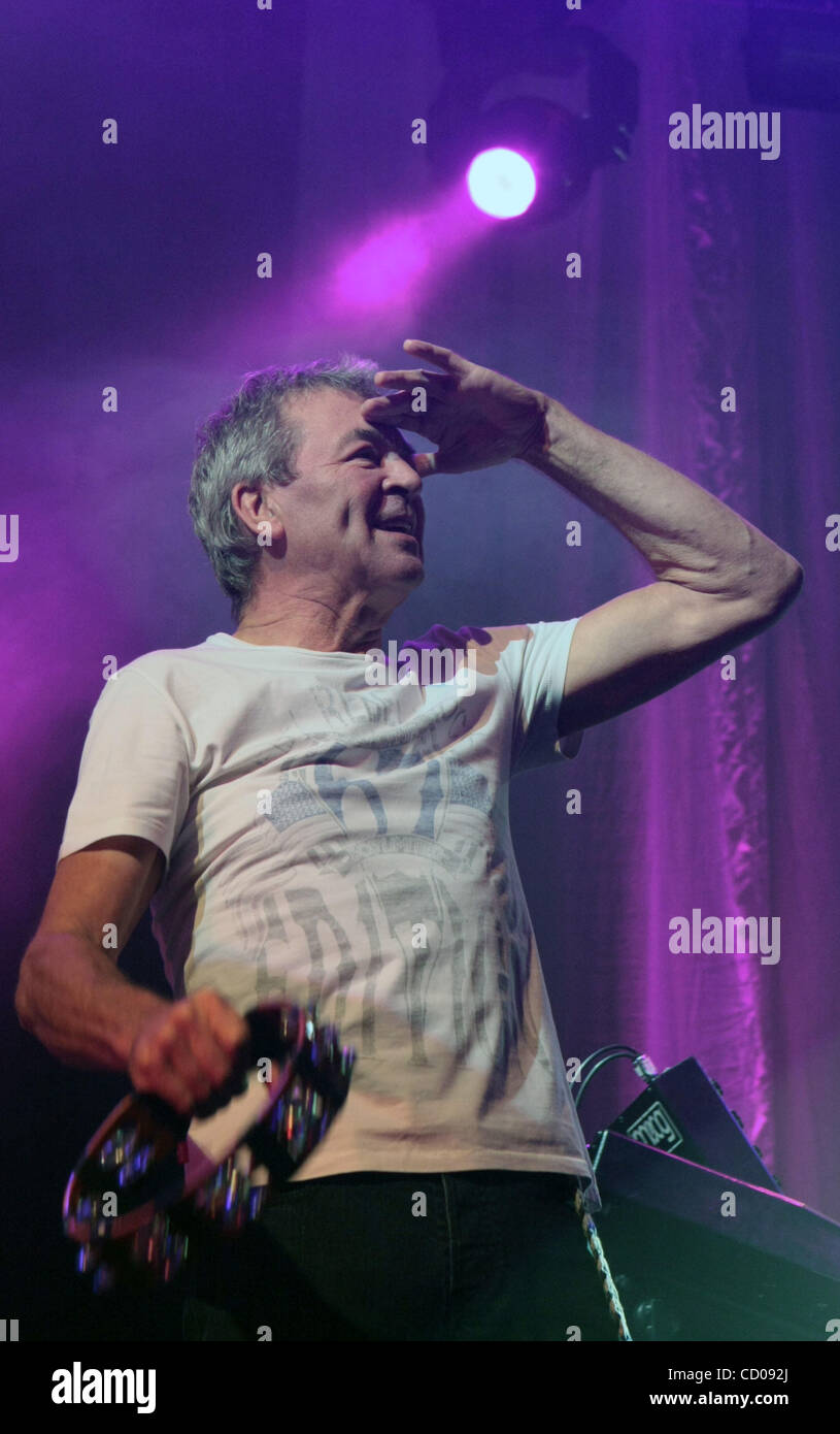 'DEEP PURPLE' du groupe légendaire de rock Concert Live dans la ville de Kazan . Photo : Ian Gillan Banque D'Images