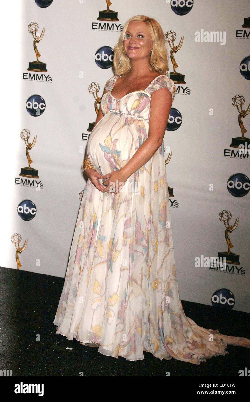 21 septembre 2008 - Hollywood, Californie, États-Unis - J13811CHW.60E Primetime Emmy Awards - SALLE DE PRESSE .NOKIA THEATER, LOS ANGELES, CA .21/09/08.(Image Crédit : Â© Clinton Wallace/Globe Photos/ZUMAPRESS.com) Banque D'Images