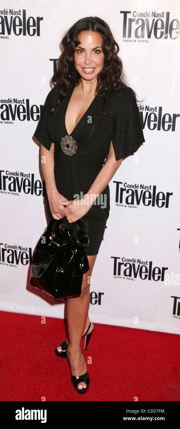 Apr 17, 2008 - New York, NY, USA -JOUMANA KIDD au 8ème Conde Nast Traveler Hot List Party annuel tenu au Manoir. (Crédit Image : © Nancy/Kaszerman ZUMA Press) Banque D'Images