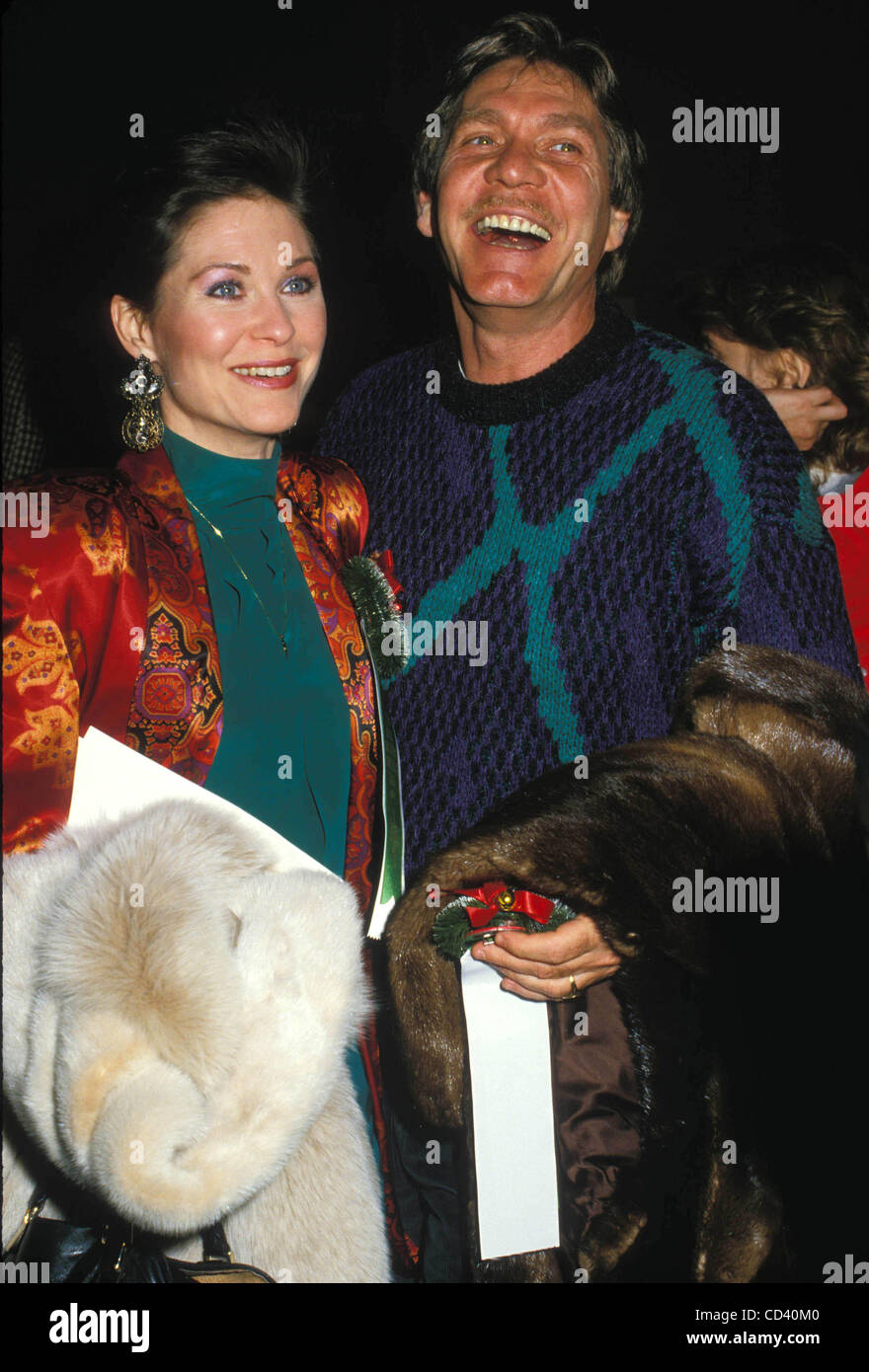 Le 2 juillet 2008 - Hollywood, Californie, États-Unis - # 14781.DEE WALLACE AVEC CHRISTOPHER STONE 1987.(Image Crédit : © Phil Roach/Photos/ZUMAPRESS.com) Globe Banque D'Images