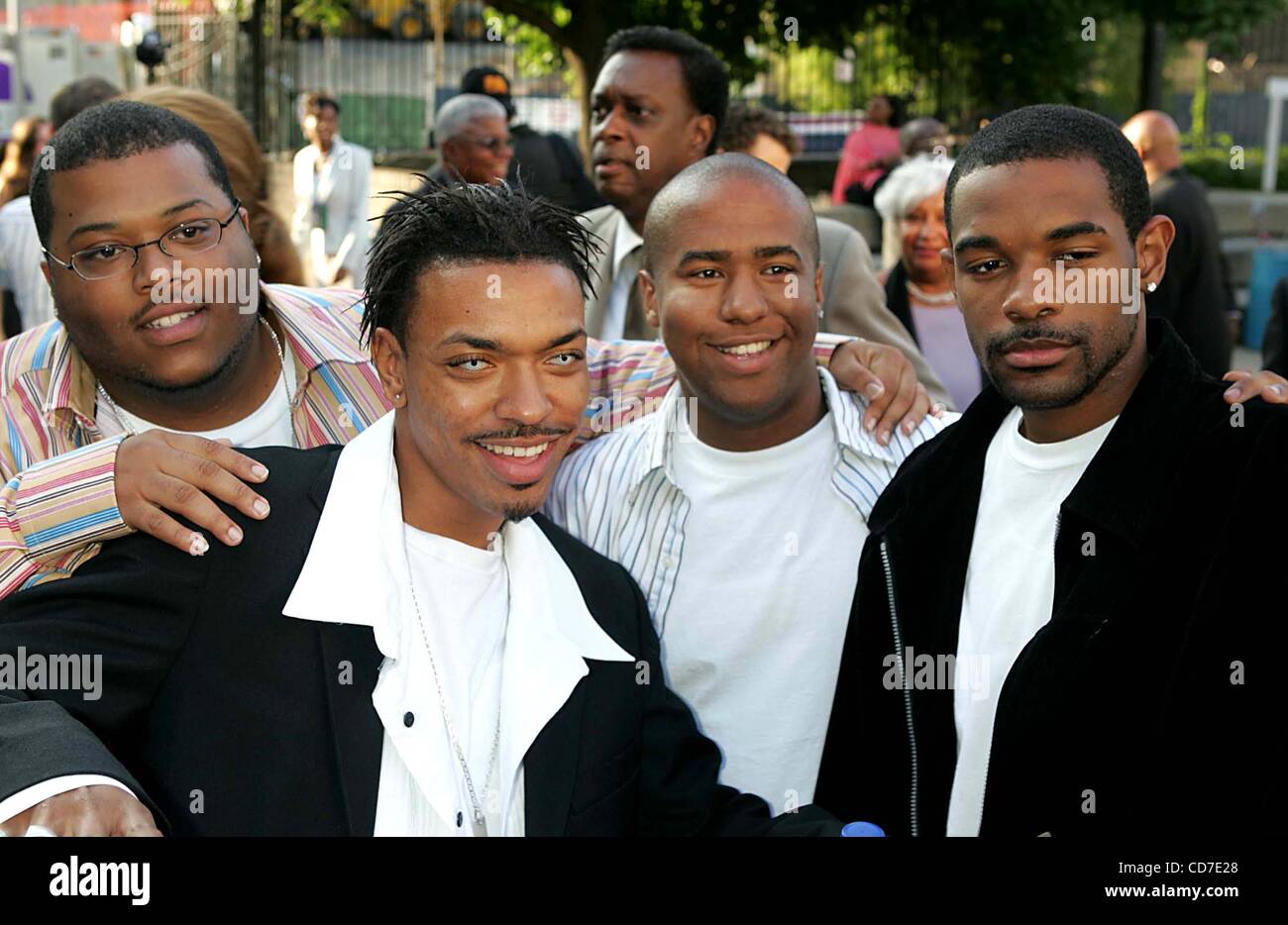 Le 25 août 2004 - New York, New York, États-Unis - K38937RM.NATIONAL BLACK SPORTS AND ENTERTAINMENT HALL OF FAME INTRONISATION RAY CHARLES, Danny Glover, Teddy Pendergrass, PELE BILLE JEAN KING, WALTER PAYTON ET PLUS DE L'AARON DAVIS HALL , NEW YORK New York 08/25/2004. / Traces(Credit Image : Â© Rick Mackl Banque D'Images