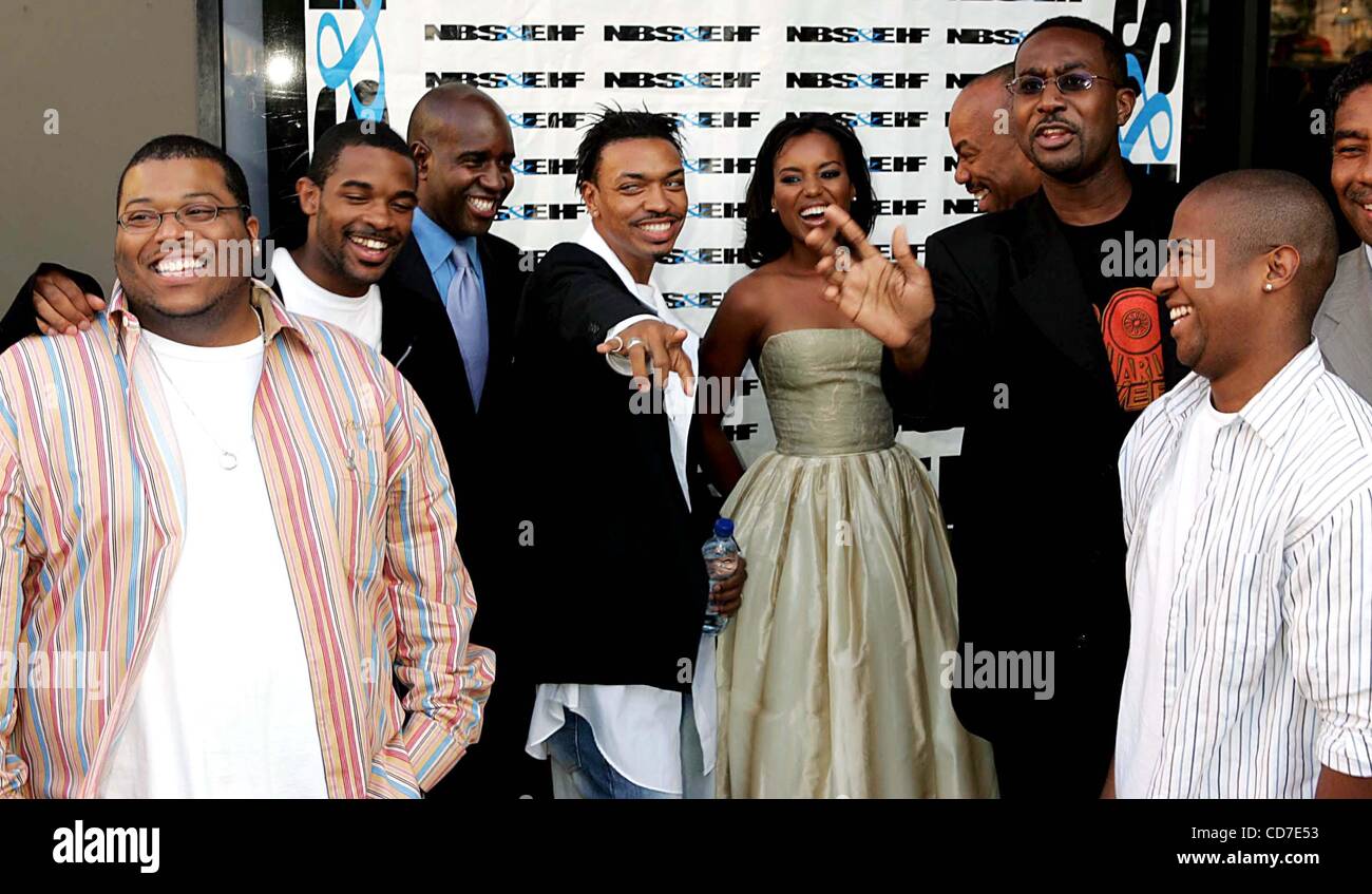 Le 25 août 2004 - New York, New York, États-Unis - K38937RM.NATIONAL BLACK SPORTS AND ENTERTAINMENT HALL OF FAME INTRONISATION RAY CHARLES, Danny Glover, Teddy Pendergrass, PELE BILLE JEAN KING, WALTER PAYTON ET PLUS DE L'AARON DAVIS HALL , NEW YORK New York 08/25/2004. KERRY WASHINGTON / TRACES(Ima Crédit Banque D'Images