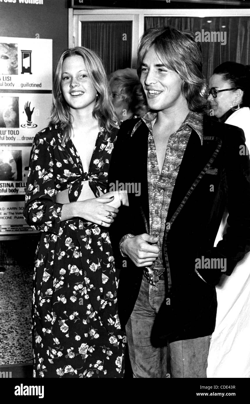 1 janvier 2011 - Hollywood, Californie, États-Unis - MELANIE GRIFFITH ET DON JOHNSON.1972.# 9120.(Image Crédit : Â© Phil Roach/Photos/ZUMAPRESS.com) Globe Banque D'Images