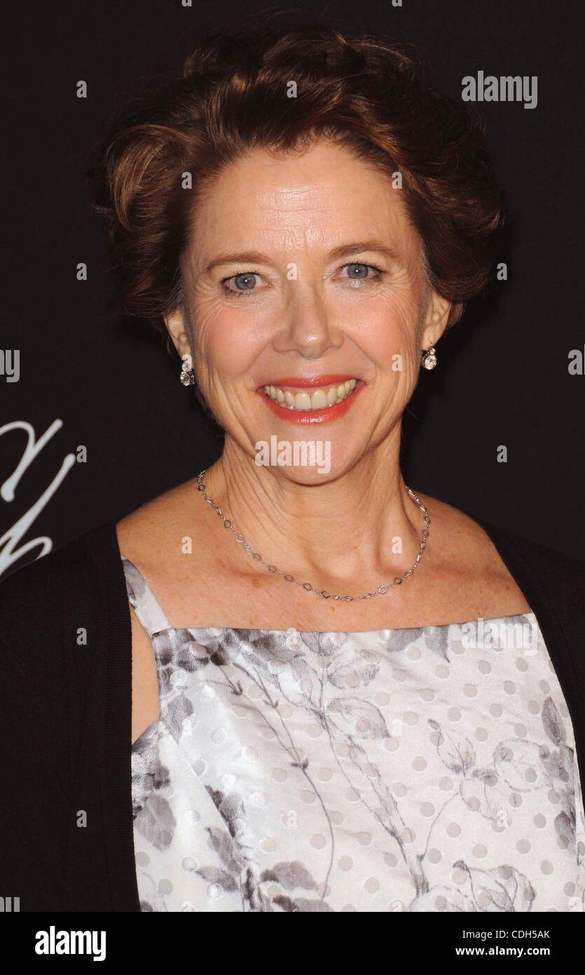 Le 28 janvier 2011 - Hollywood, Californie, États-Unis - 26 Santa Barbara International Film Festival Chopin American Riviera Award à Annette Bening à l'Arlington Théâtre à Santa Barbara, CA 2011 1/28/11 2011..Annette Bening.K67457SK(Image Crédit : Â© Scott Kirkland/Globe Photos/ZUMAPRESS.com) Banque D'Images