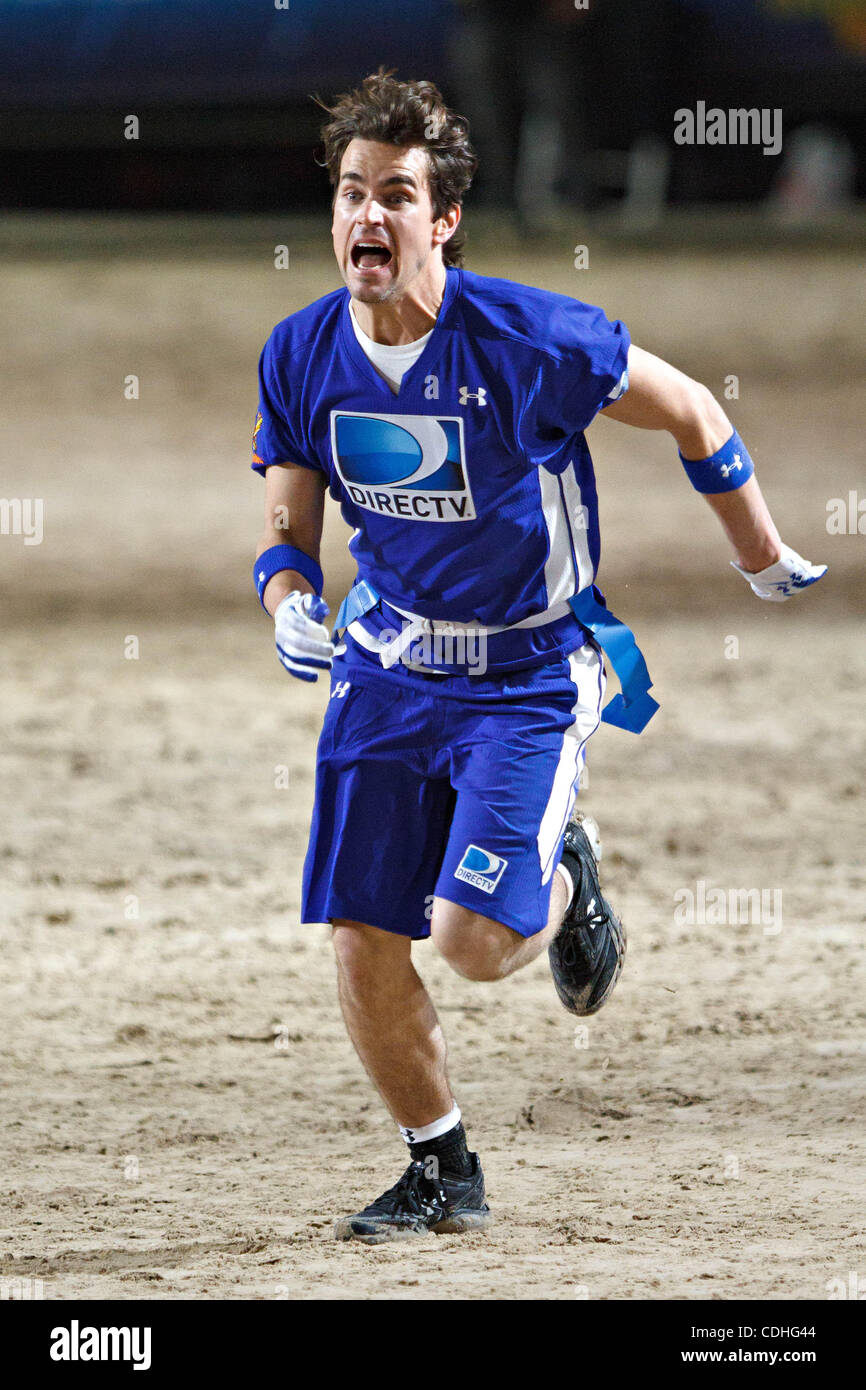 Le 5 février 2011 - Dallas, Texas, US - Acteur Matt Bomer participant au DirecTV Celebrity Beach Bowl Bash durant le Super Bowl XLV semaine au Parc de la Victoire à Dallas, au Texas. (Crédit Image : © Andrew Dieb/global/ZUMAPRESS.com) Southcreek Banque D'Images