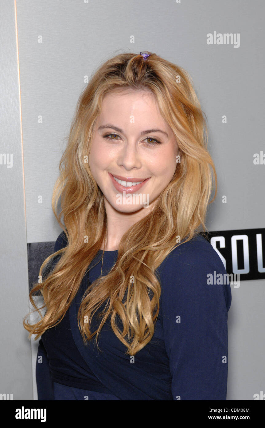 Mar. 28, 2011 - Hollywood, Californie, États-Unis - Tara LIPINSKI lors de la première de la nouvelle vidéo de Summit Entertainment CODE SOURCE, tenue à l'Arclight Cinerama Dome, le 28 mars 2011, à Los Angeles.. Crédit Image : 2011(Â© Michael Germana/Globe Photos/ZUMAPRESS.com) Banque D'Images