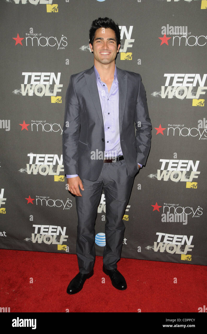 25 mai 2011 - Los Angeles, Californie, États-Unis - Tyler Hoechlin participant à la MTV Teen Wolf Premiere partie tenue à l'hôtel Roosevelt à Hollywood, Californie Le 25/5/11. Crédit Image : 2011(Â© D. Long/Globe Photos/ZUMAPRESS.com) Banque D'Images