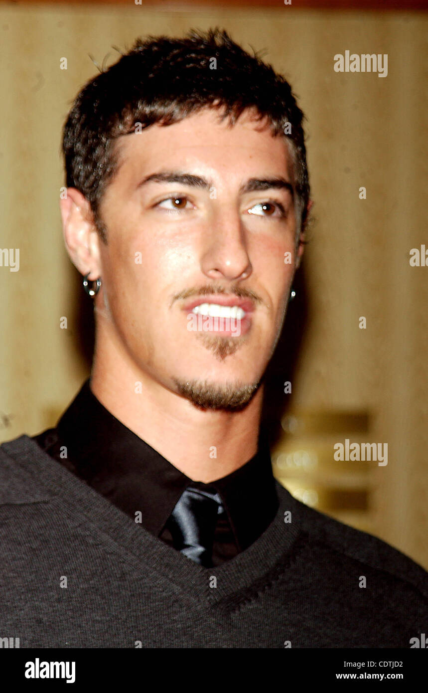 ERIC BALFOUR.K30635AR.L 2003-2004 ''WB'' d'AVANCE À L'HÔTEL SHERATON DE NEW YORK New York.5/13/2003. / 2003 Crédit : Image(Â© Andrea Renault/monde/ZUMAPRESS.com) Photos Banque D'Images