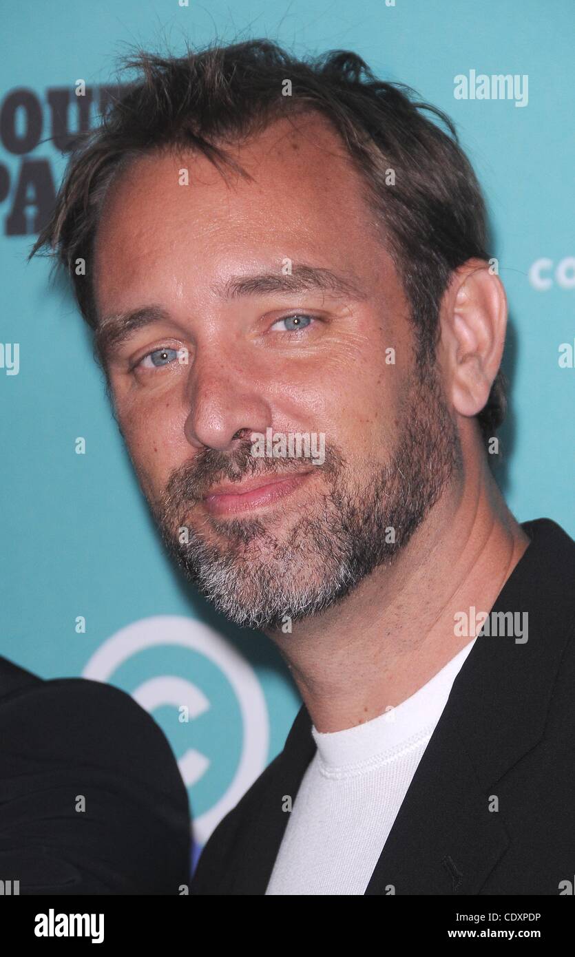 20 septembre 2011 - Hollywood, Californie, États-Unis - ''South Park'' 15e anniversaire Party au Barker Hangar à Santa Monica, CA 9/20/2011 11..TREY PARKER(Image Crédit : Â© Scott Kirkland/Globe Photos/ZUMAPRESS.com) Banque D'Images