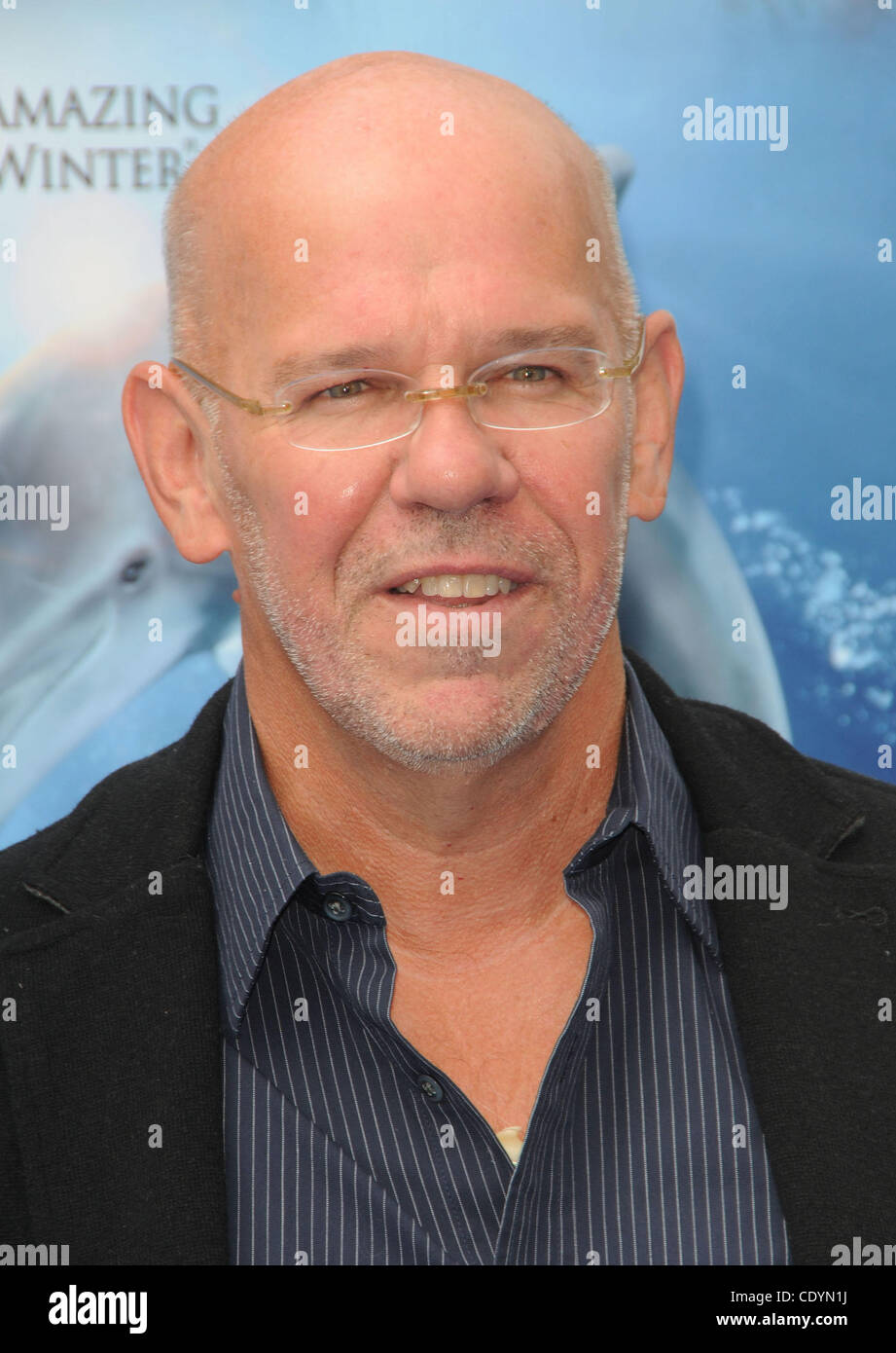 16 septembre 2011 - Los Angeles, Californie, États-Unis - Charles Martin Smith participant à la première mondiale de ''olphan Tale'' qui a eu lieu au Village Theatre à Westwood, Californie le 9/17/11. 2011.(Image Crédit : Â© D. Long/Globe Photos/ZUMAPRESS.com) Banque D'Images