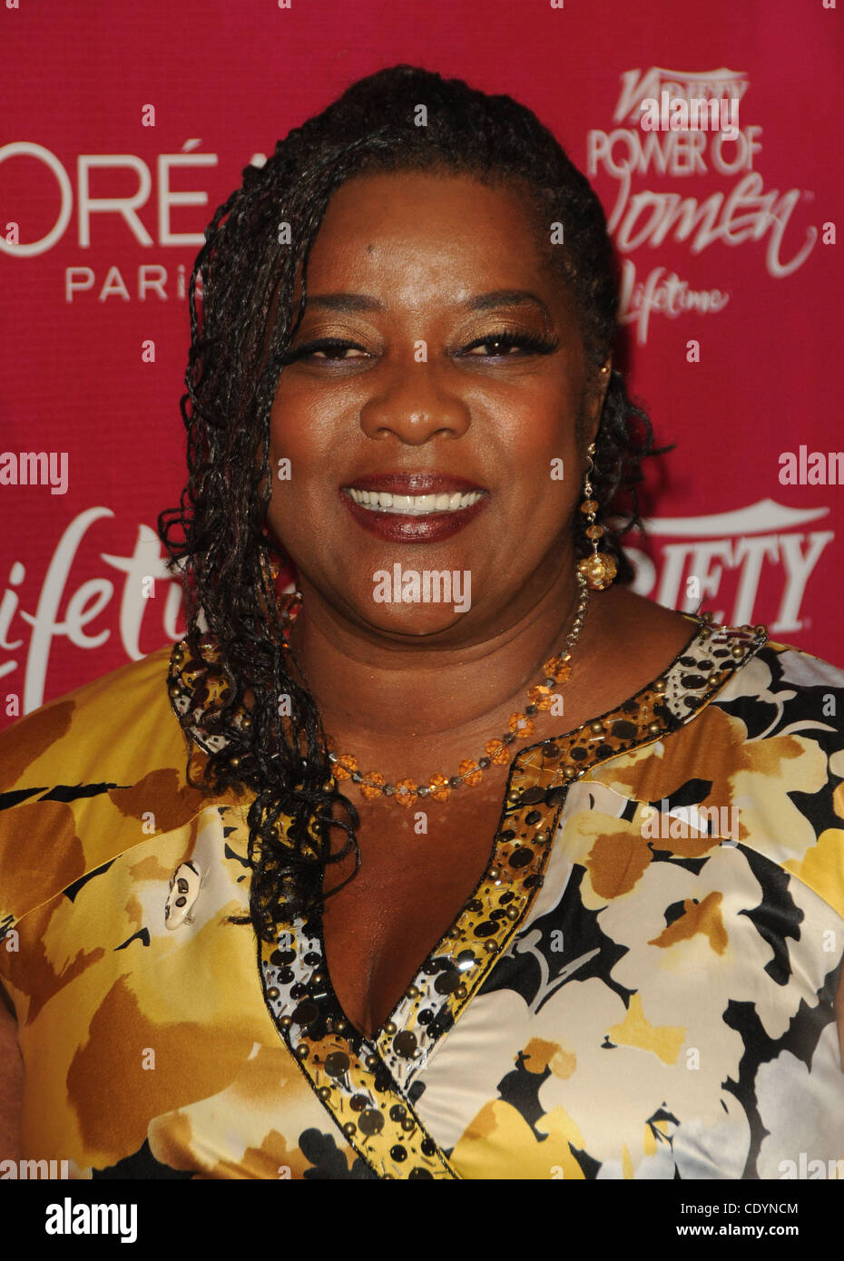 22 septembre 2011 - Los Angeles, Californie, États-Unis - Loretta Devine participant à la 3e assemblée annuelle de la variété pouvoir des femmes déjeuner tenu à l'hôtel Beverly Wilshire Four Seasons Hotel de Beverly Hills, Californie le 23/9/11. Crédit Image : 2011(Â© D. Long/Globe Photos/ZUMAPRESS.com) Banque D'Images