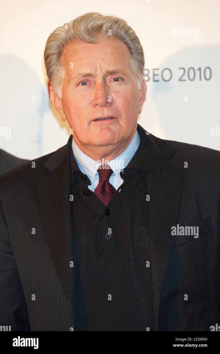 Martin Sheen "La voie" premiere tenue au cinéma Callao Madrid, Espagne - 10.11.10 Banque D'Images