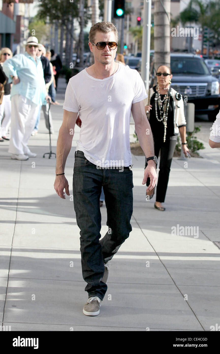Eric Dane 'Grey's Anatomy' courses star à Beverly Hills, Los Angeles, Californie - 14.01.11 Banque D'Images
