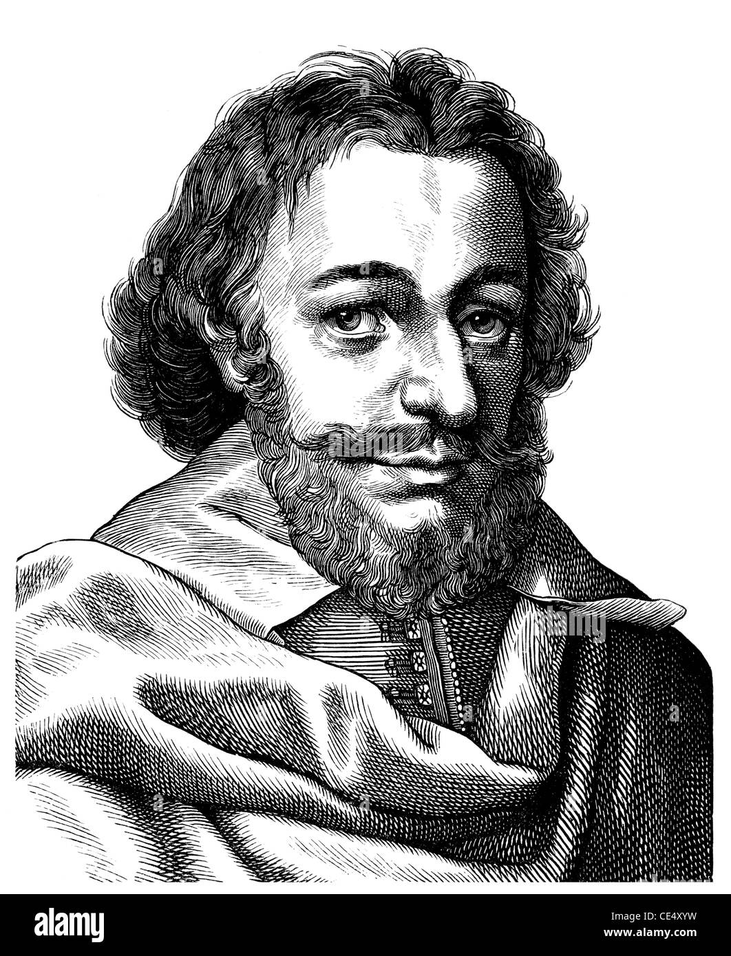 Programme Matthaeus Merian l'Ancien, 1593-1650, graveur et éditeur suisse-allemand Banque D'Images