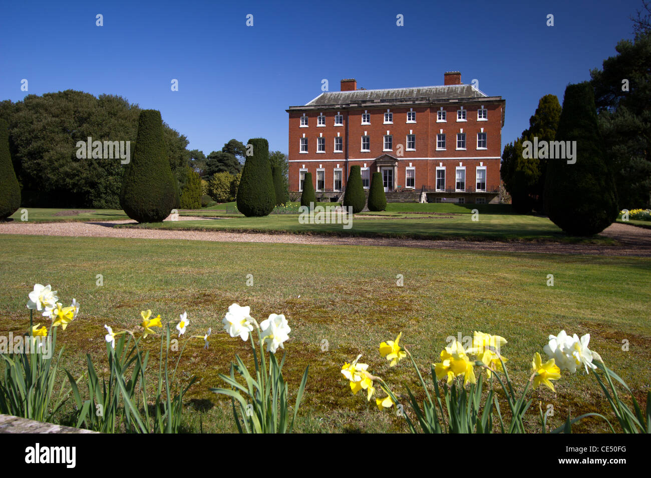 Catton Hall - Staffordshire Banque D'Images