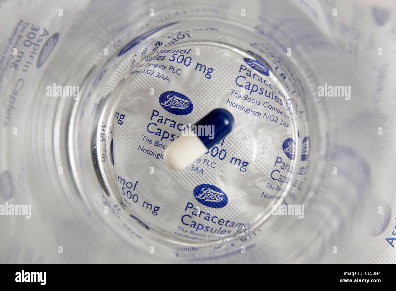 Bottes de pharmacie. Banque D'Images