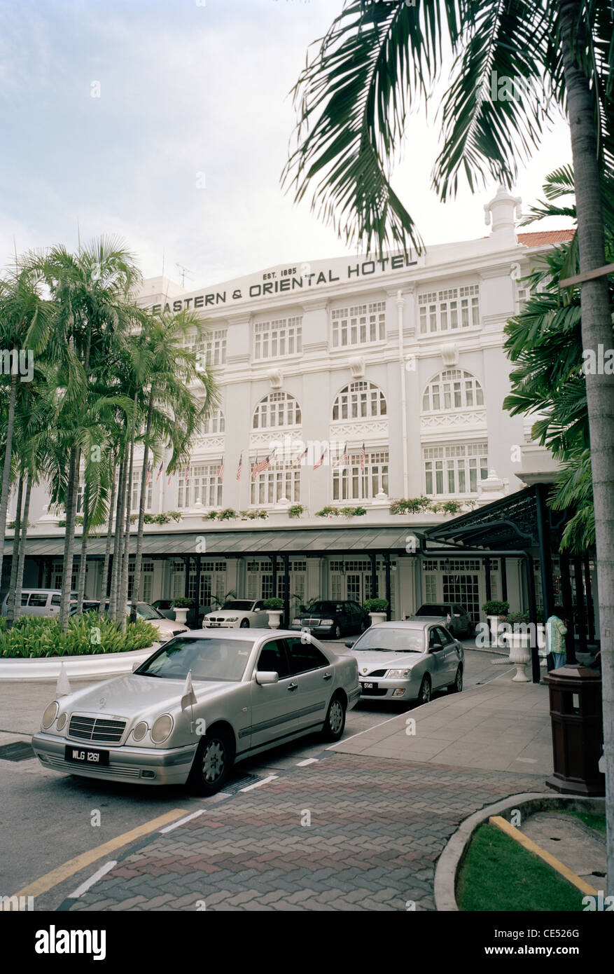 L'Hôtel de l'Est et orientale à George Town dans l'île de Penang en Malaisie en Extrême-Orient Asie du sud-est. Lifestyle Travel richesse exclusive Banque D'Images