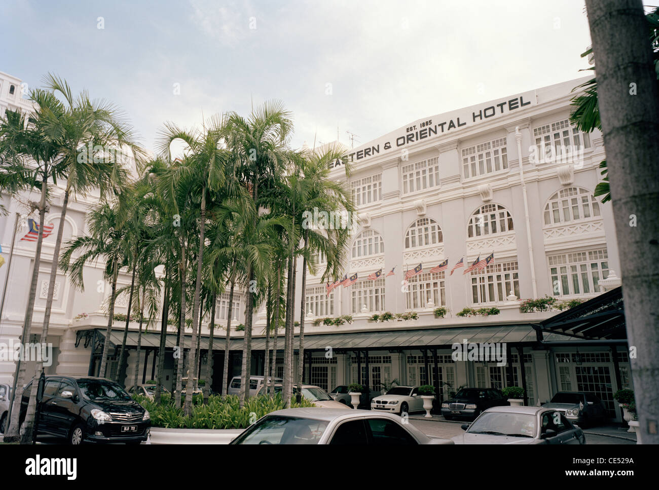 L'Hôtel de l'Est et orientale à George Town dans l'île de Penang en Malaisie en Extrême-Orient Asie du sud-est. Lifestyle Travel richesse exclusive Banque D'Images